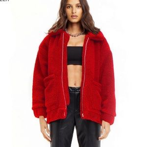 Red I.AM.GIA Red pixie coat ❤️